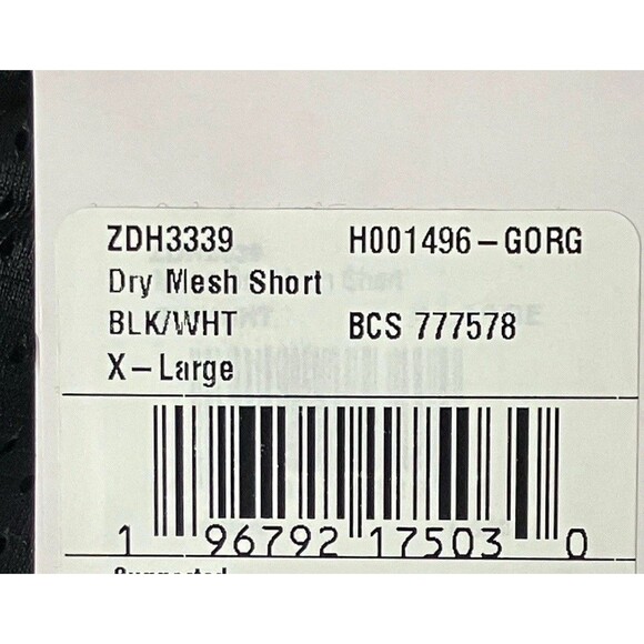 Nike Athletic Shorts Men’s XL Black Georgia Bulldogs College Dri Fit Basketball - Picture 10 of 11